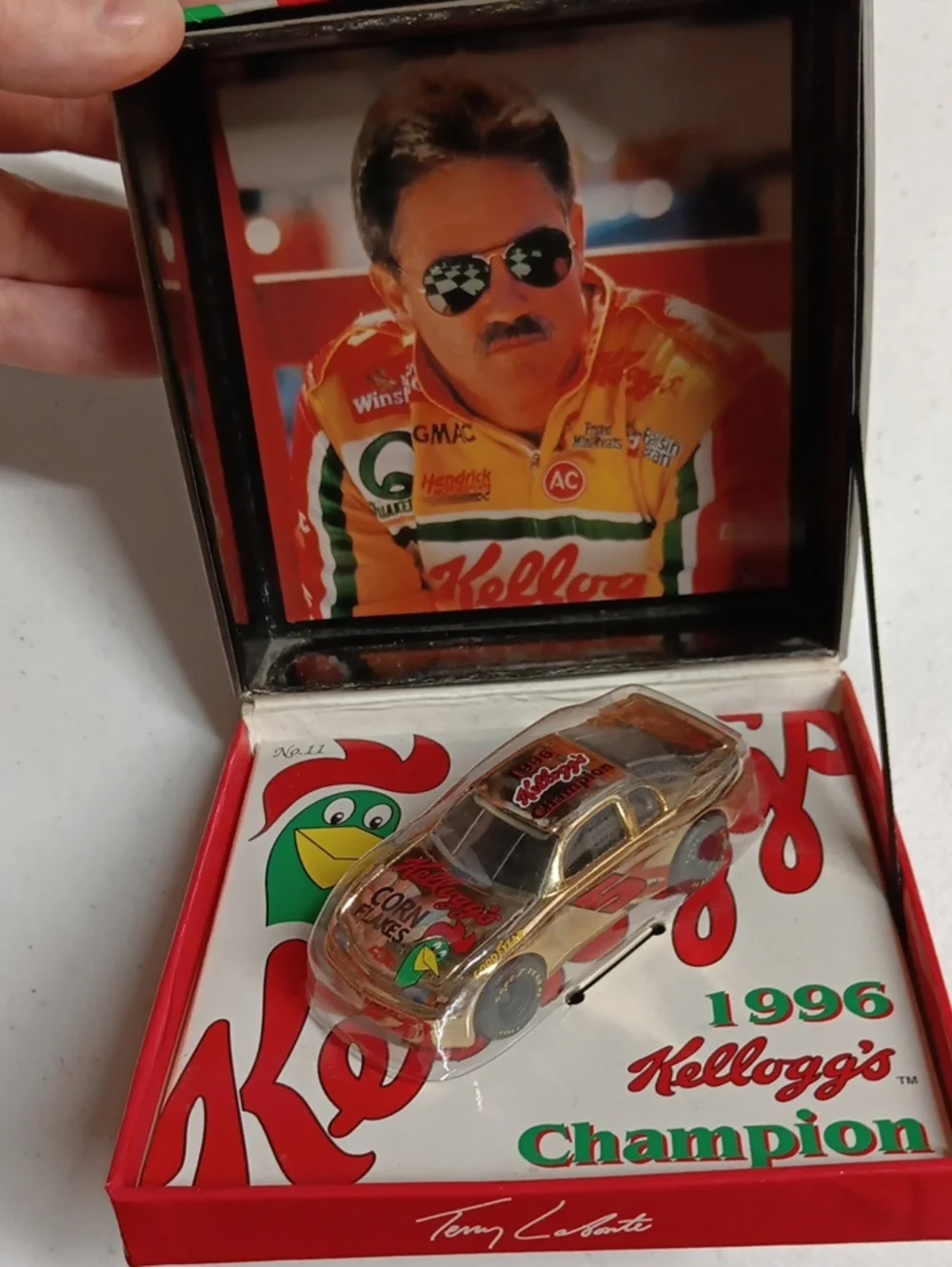 White Rose Collectibles 1996 Kellogg's Champion Terry Labonte New In Box